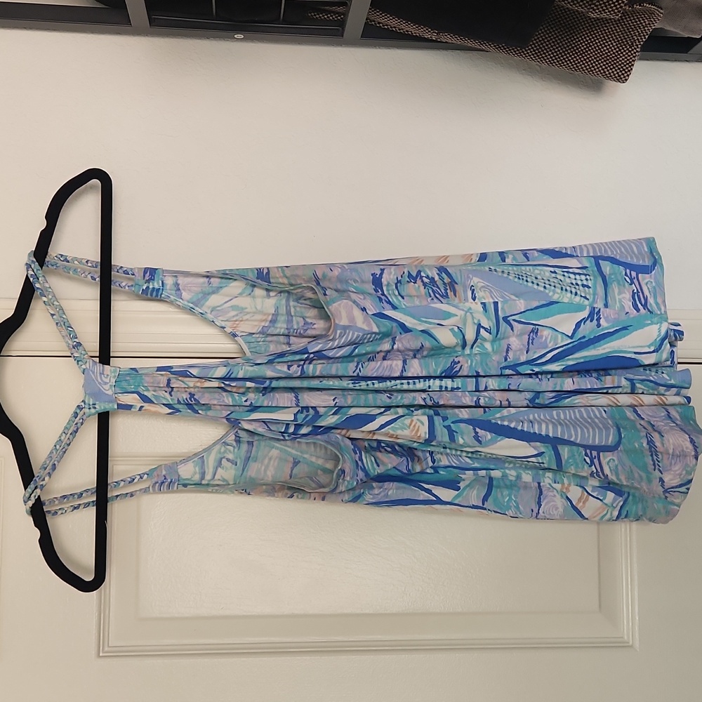Lily Pulitzer Blue Nautical Tank Top Large - Picture 5 of 6
